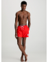 Ανδρικό Μαγιό Calvin Klein  Medium Double Waistband Swim Shorts KM0KM00798-XNE, GAJUN RED